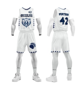 Ropa deportiva, diseño de logotipo de equipo personalizado, Jersey cosido, ropa de baloncesto, uniforme de baloncesto por sublimación - Product Image 2