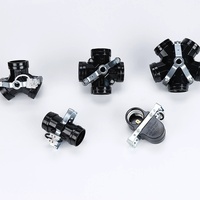 Portalámparas de Baquelita con Múltiples Cabezales, Casquillo de Rosca E26 E27, Accesorios de Iluminación para Bricolaje