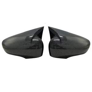 Coque de protection pour rétroviseur de voiture pour <span class=keywords><strong>Renault</strong></span> <span class=keywords><strong>Captur</strong></span> 2019 2020 <span class=keywords><strong>2021</strong></span> 2022 2023 2024 2025 Coque de rétroviseur en fibre de carbone Auto - Product Image 1