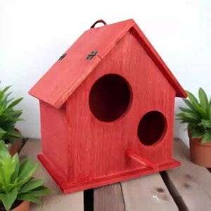 Factory Wholesale Wooden Bird Nests Parrot Breeding <b>Boxes</b> Bird Breeding Cages Wooden Bird Houses - Product Image 5
