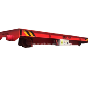 Elektrische Platte Kar Spoorweg Elektrische <span class=keywords><strong>Trolley</strong></span> Voor Stalen Spoelen Behandeling Van Platte Overdrachtkar - Product Image 5