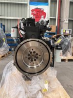 Moteur diesel Cummins 6BTAA5.9-C150 150 CV 5,9 L turbocompressé refroidi par intercooler 6 cylindres pour excavatrice, grue, chargeuse