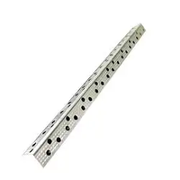 Profilés d'angle en alliage d'aluminium durable avec grille de protection pour les travaux de plâtrage de murs extérieurs en gypse