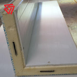 קיר מבודד גיליון מגולוון צבוע מראש לוח קיר סנדוויץ' קצף פוליאוריטן לקיר בניין חיצוני - Product Image 6