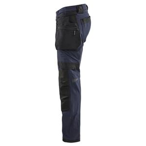 BLAKLADER - 172016458699D96 Craftsman <b>trousers</b> 4-way <b>Stretch</b> Dark navy/<b>Black</b> - EAN 7330509902158 WORK <b>TROUSERS</b> - Product Image 3