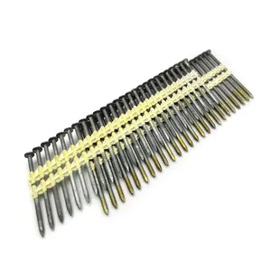 21 Degree Plastic Collated Strip Framing Nails For Wood