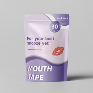 Customized Packaging Painless Removal Breathable Skin Friendly Anti <strong>Allergic</strong> Anti Snoring Mouth Tape - Product Image 3