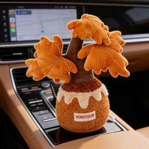 EZBABY Peluche Adorable en Forme d'Arbre en Pot, Poupée Tournesol Artificielle, Plante en Peluche Longue avec Rembourrage en Coton PP, Hauteur 10-30cm, Parfumée - Product Image 4