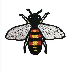 Badge brodé personnalisé pour T-shirt, appliques de vêtements, logo sur mesure, patch brodé abeille à coudre pour chapeau et sac - Product Image 3