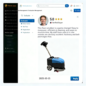 Machine de nettoyage de sols à faible bruit (65 décibels) pour usage en bibliothèque - Product Image 5
