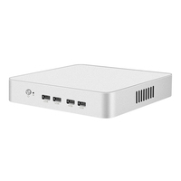 Mini PC de bureau à domicile Linux/Windows Ubuntu, avec processeur Intel G28 I3 2350M I5 I7 1185G7 (2e-11e génération), Wi-Fi, 2x DDR4, 2x M.2 SSD