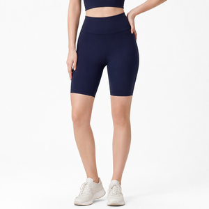 Shorts de Yoga de Cintura Alta para Mujer, Envío Nacional Rápido en EE. UU., Pantalones de Compresión Ligeros que No se Suben, Anti-Fricción, con Detalles Ocultos - Product Image 3