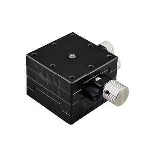 LGX60-C 60x60mm X piattaforma di spostamento manuale dell'asse micrometro tavolo scorrevole in acciaio - Product Image 6