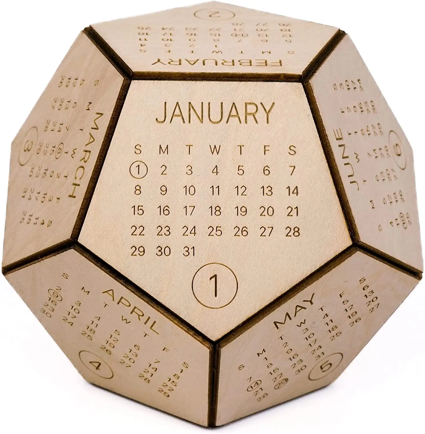 Деревянный Настольный календарь настольный флип календарь День благодарения деревянный календарь