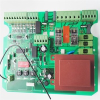 Carte de commande de portail battant à double bras 110/220 V, récepteur PCB 315/433 MHz