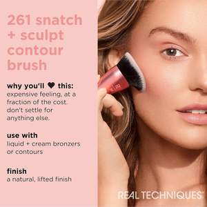 0128 tecnica reale strappo scolpt pennello <span class=keywords><strong>per</strong></span> il trucco di contorno <span class=keywords><strong>per</strong></span> <span class=keywords><strong>crema</strong></span> liquida contorno Bronzer testa piatta che si fonde lucidatura densa - Product Image 4