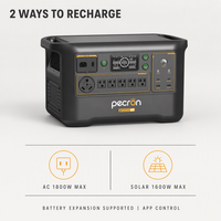 Générateur solaire portable 3600W 3072Wh avec batterie LiFePO4, charge rapide en 1,5 heure, support d'emballage pour l'exportation