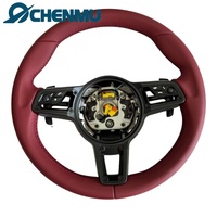 Volant sport en cuir pour Porsche Panamera Macan Cayenne 918 911 971 958 Por S Che GT3 Haute Qualité Plug and Play