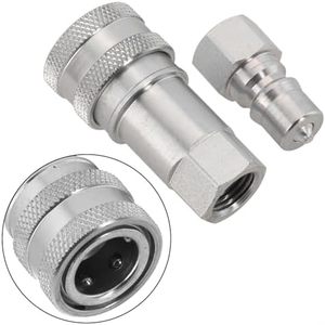 3/8 комплект гидравлических Быстросъемных соединителей NPT для подключения разнообразных гидравлических инструментов, новые гидравлические детали - Product Image 3