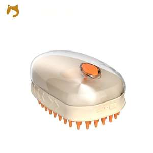 หวีแปรงสเปรย์ไฟฟ้าสำหรับแมวและสุนัขหวีนวดสัตว์เลี้ยงทำจากซิลิโคน - Product Image 2
