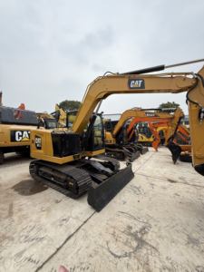 Cadena de suministro global Excavadora Caterpillar usada Excavadora usada CAT 307,5 Excavadora hidráulica sobre orugas Envío rápido en Shanghai - Product Image 5