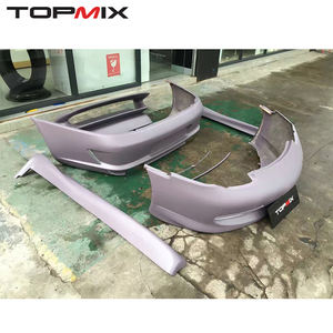 Kit de carrosserie automobile en fibre de verre pour 1998-2001 pour Carrera <span class=keywords><strong>996</strong></span>.1(<span class=keywords><strong>996</strong></span>) Pare-chocs avant style <span class=keywords><strong>GT3</strong></span> Jupes latérales Pare-chocs arrière Aileron arrière - Product Image 2