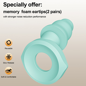 Tapones para los Oídos Personalizados de 4 Tamaños, Silenciosos, de Espuma Viscoelástica, Reducción de Ruido, Insonorizantes, Reutilizables, de Silicona, con Filtro - Product Image 5