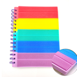 Diario 2025 A5 libro di decompressione con bobina in Silicone Logo personalizzato materiale scolastico foderato di libri di esercizi colorati Agenda diario taccuino - Product Image 5