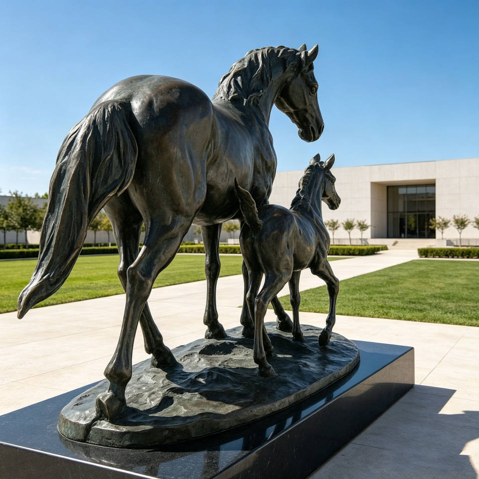 Customizable Outdoor Animal Statue Classical European Manor Garden ...