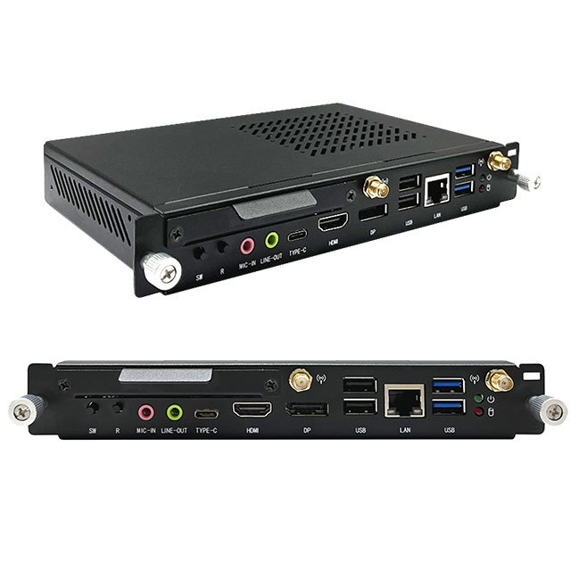 Core I7 1165G7 OPS Computer 4k UHD Display HDD NVme SSD DDR4 RAM 4USB Display Whiteboard Industrial Computer Mini OPS PC