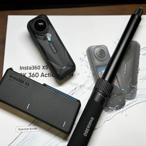 Insta 360 X5 2400mAh 4K Video IP68 Waterproof <b>Panoramic</b> Sports 150 Wide Angle 128GB Action & Sports Bundle with Guards - Product Image 3