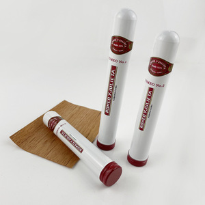 Tobacco Tube Funnel Holder Travel Single 54X8 Case Cigar Tube Aluminium Plastic Paper Cardboard Packaging Clear Cigar Tubes