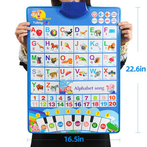 Póster electrónico interactivo para pared, carta de pared con música, <span class=keywords><strong>ABC</strong></span>, 123s - Product Image 5