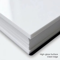 Plaque acrylique coulée blanc laiteux, panneau PMMA opaque à haute diffusion de lumière pour caissons lumineux et signalétique LED