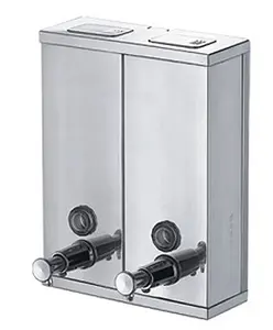 Wall mounted stainless steel 304 liquid soap dispensers black