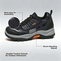 Chaussures de sport d'extérieur pour hommes et femmes, vente en gros, personnalisables, respirantes, en maille, à lacets, baskets décontractées, OEM