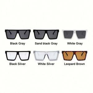 Gafas de Sol Retro de Moda de Lujo con Logotipo Personalizado, Protección UV400, Gafas de Sol de Ojo de Gato para Mujer, Gafas de Sol Cuadradas Extra Grandes para Mujer - Product Image 6