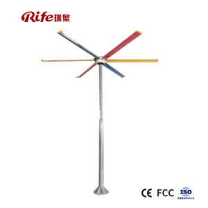 Rife Eco-Friendly & Cost Air Cooler Saving <b>Standing</b> Fan Outdoor for Use AC-powered Garden Fan AC-powered Garden Fan - Product Image 1
