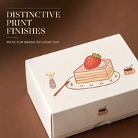 Boîte à biscuits personnalisée en carton blanc pliable, nouvelles innovations, bon prix