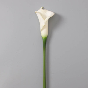 Fleurs artificielles réalistes faites à la main Calla Lily décoration de la maison avec une vraie touche grande taille pour Noël et la fête des mères - Product Image 5