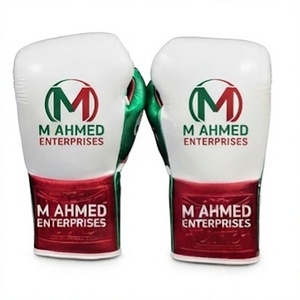 Guantes de Boxeo Personalizados con Logotipo, Guantes de Kick Boxing con Cordones, Guantes de Entrenamiento para Gimnasio y Fitness - Product Image 1