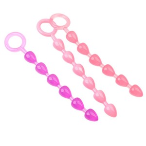 Perle anale en cristal pour femme, plug anal pour homme et femme, jouet d'entraînement SM, jouet sexuel pour adulte, barre anale, fouet anal - Product Image 3