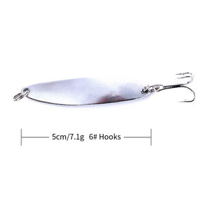 Richiamo artificiale del cucchiaio dello zecchino basso della <span class=keywords><strong>trota</strong></span> delle <span class=keywords><strong>esche</strong></span> del filatore duro popolare di vendite calde - Product Image 6