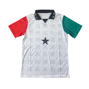 Maillots <span class=keywords><strong>de</strong></span> football <span class=keywords><strong>de</strong></span> l'équipe nationale du Ghana 2026 personnalisables avec noms et numéros, kit d'été respirant, anti-bactérien, séchage rapide, caractéristiques Essien - Product Image 4