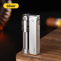 Vente en gros mini briquet compact au kérosène pour meule à cigarettes briquet métallique à l'huile coupe-vent