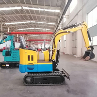 Mini Excavadora Eléctrica de 1 Tonelada/Precio de Mini Excavadora de Orugas KV10/Mini Excavadora de Batería de Litio de 1000 kg