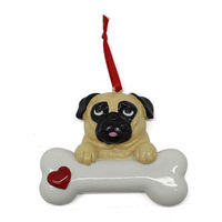 Décorations de Noël Personnalisé En Gros Enfants Jouets Arbre De Noël Bonhomme De Neige Chien Ornement