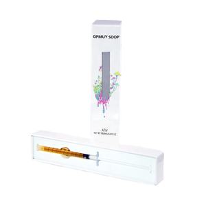 <span class=keywords><strong>Seringue</strong></span> en borosilicate 1ml emballage de <span class=keywords><strong>seringue</strong></span> en verre Luer Lock pour <span class=keywords><strong>huile</strong></span> distillée boîte d'emballage en papier bon marché - Product Image 2