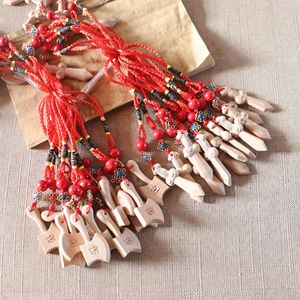 Ciondolo Portachiavi in Legno di Pesco Non Verniciato con Incisione a Tema Amore, Eco-Friendly, per Decorazione Murale e Artigianato in Legno, Adatto a Tutte le Festività - Product Image 5