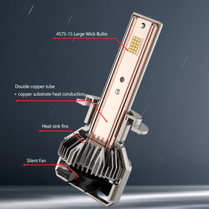 Dual Copper Tube Car Headlight Modification F70 H7 Headlight High and Low Beam Integrated Headlight - Product Image 3